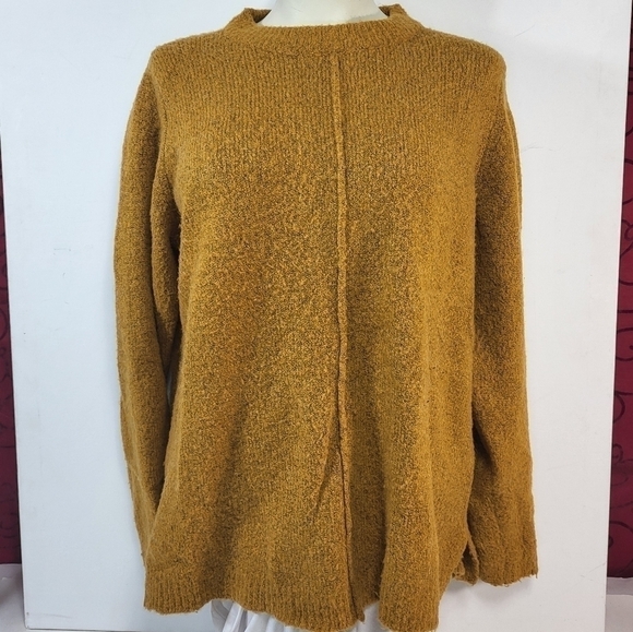 B Young Follow Along Mustard Sweater - Picture 3 of 6